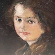 Hans Klein (1891 – November 18, 1944). “Portrait of a young girl”.