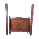 Walnut bed 120x190 cm