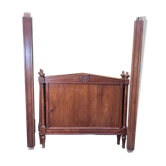 Walnut bed 120x190 cm
