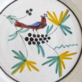 Bird plate from Forges-les-eaux