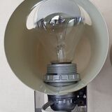 70's metal cylindrical wall sconces