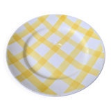 Moulin des Loups & Hamage plate - tablecloth model