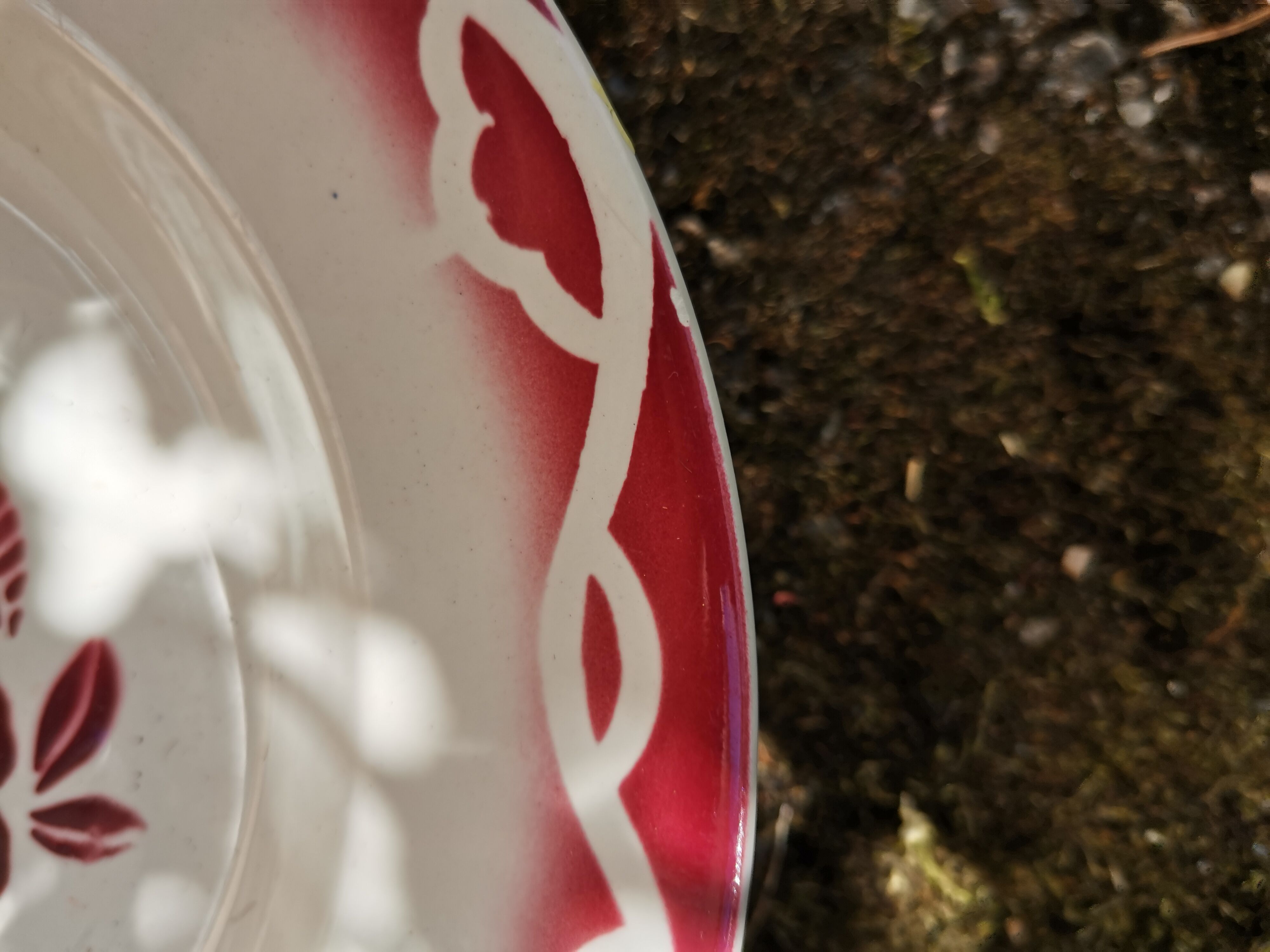 3 hollow plates Digoin Odette