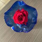 Blown glass vase