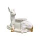 Vintage Italian Antica Athena Deer Faun Ceramic Flower Planter c.1980s