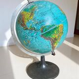 Terrestrial globe made in Denmark