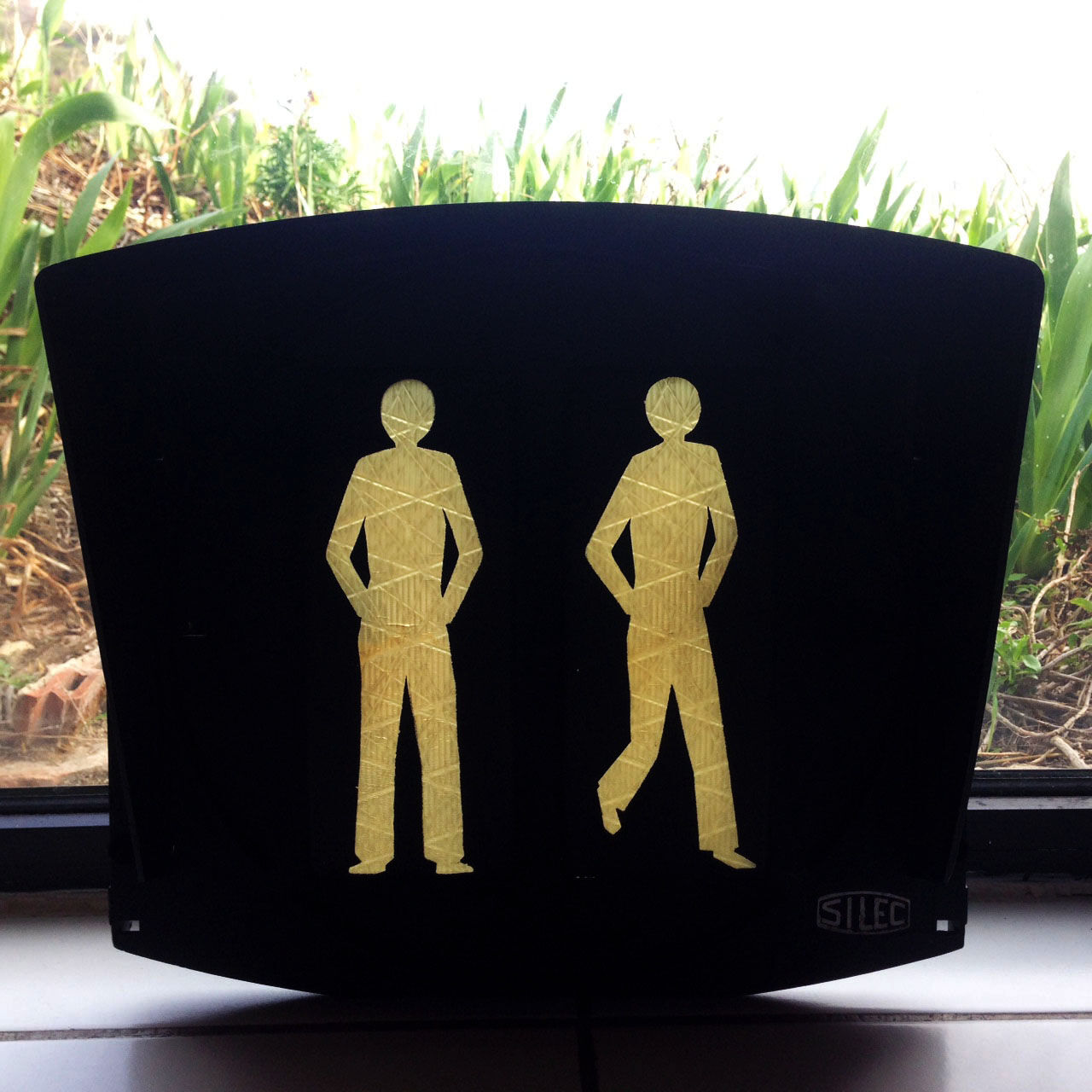 Urban pedestrian fire wall lamp