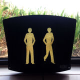 Urban pedestrian fire wall lamp