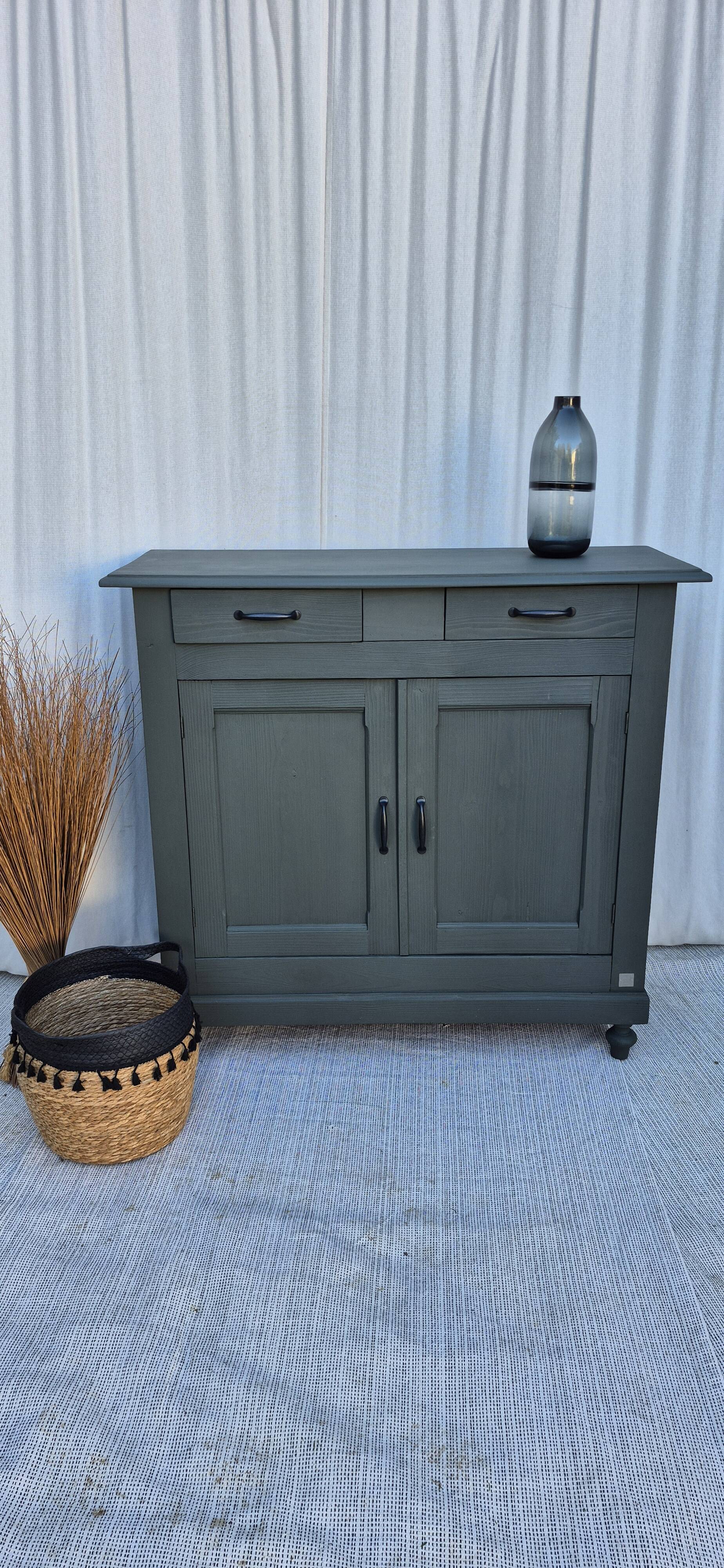 Low sideboard with 2 doors and 2 drawers