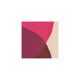 Abstract painting 30x40 illustration in pink and brown signed Eawy.