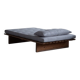 Modern Danish daybed, reupholstered, made of pine, by Nyt i Bo, 1970s.