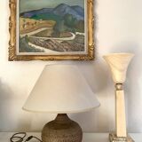 Provence oil from the 1950s under glass