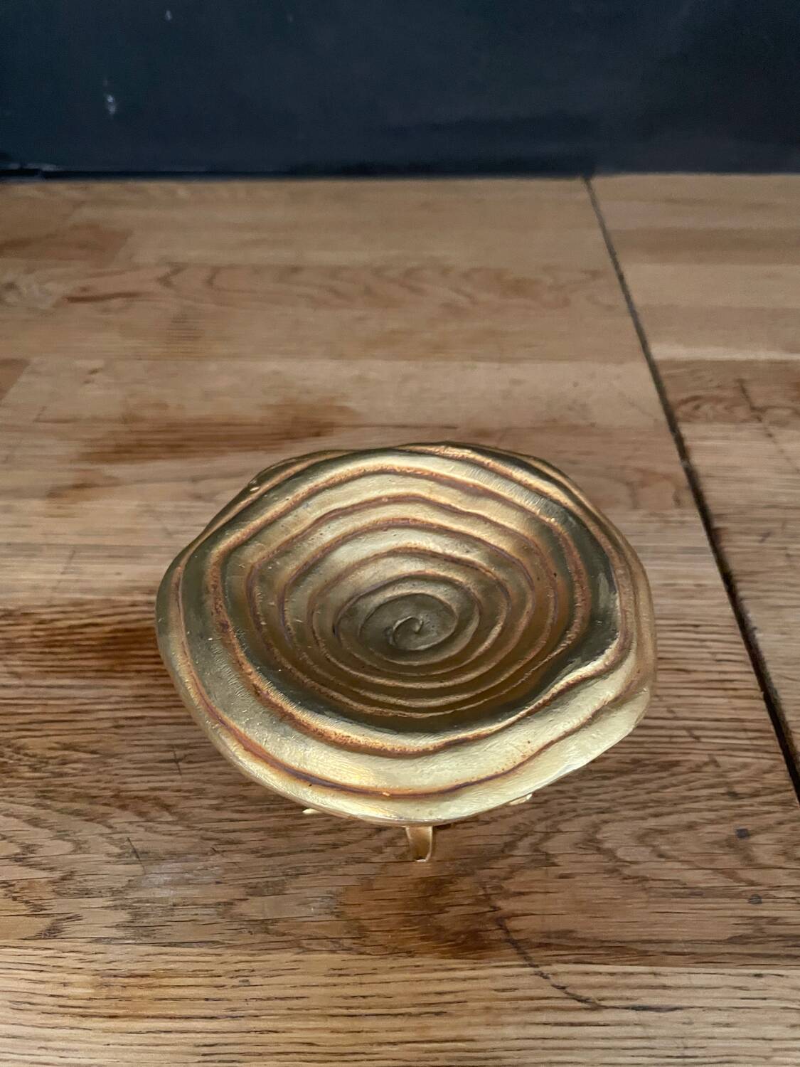 Beautiful bronze pocket bowl from 1990.