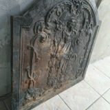 Cousance cast iron chimney plate