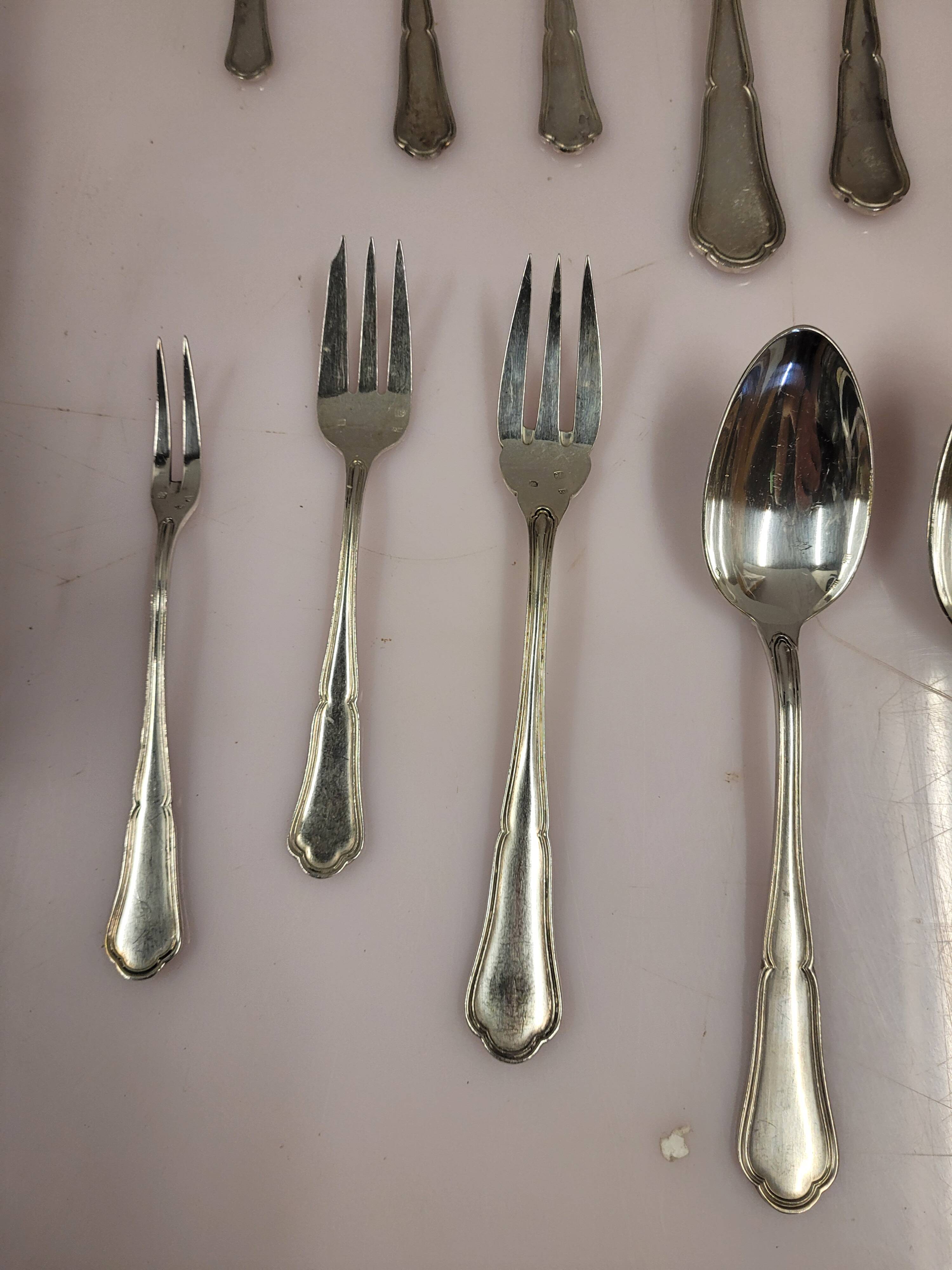 Cutlery set 170 pieces in chrome metal Goldsmith Chrysalia