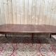 Extendable oval table in Louis XVI style – Mottled mahogany – 19th century