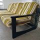 3-seater vintage velvet sofa 1970/1980