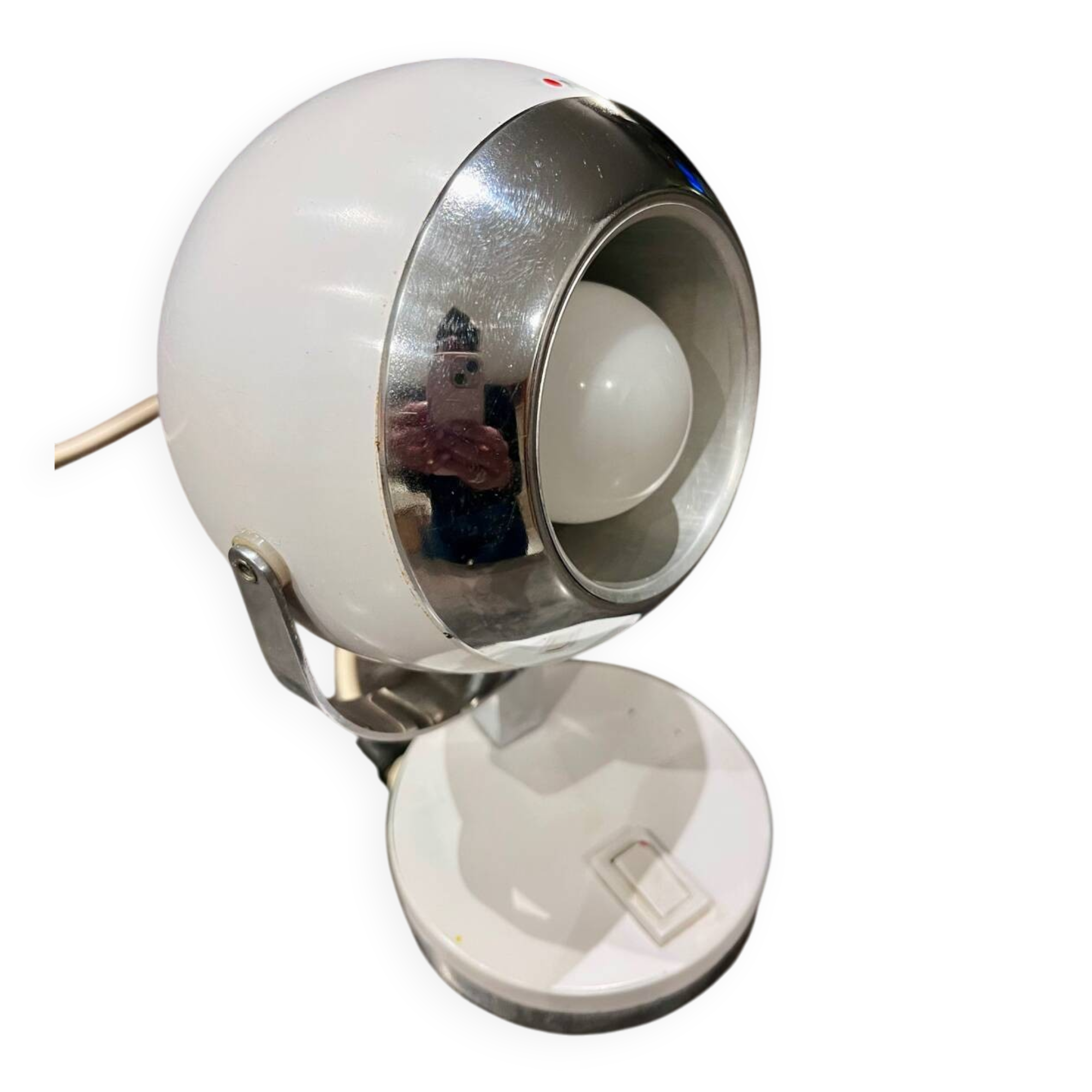 Eyeball lamp design Italian 60s/70s