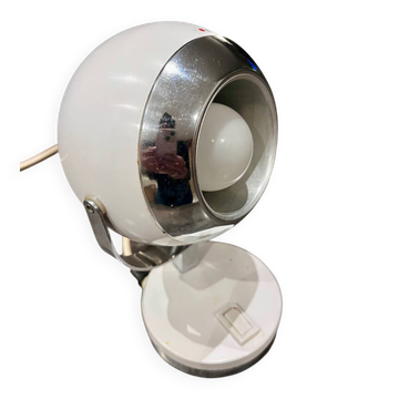 Lampe eyeball italienne, années 60-70