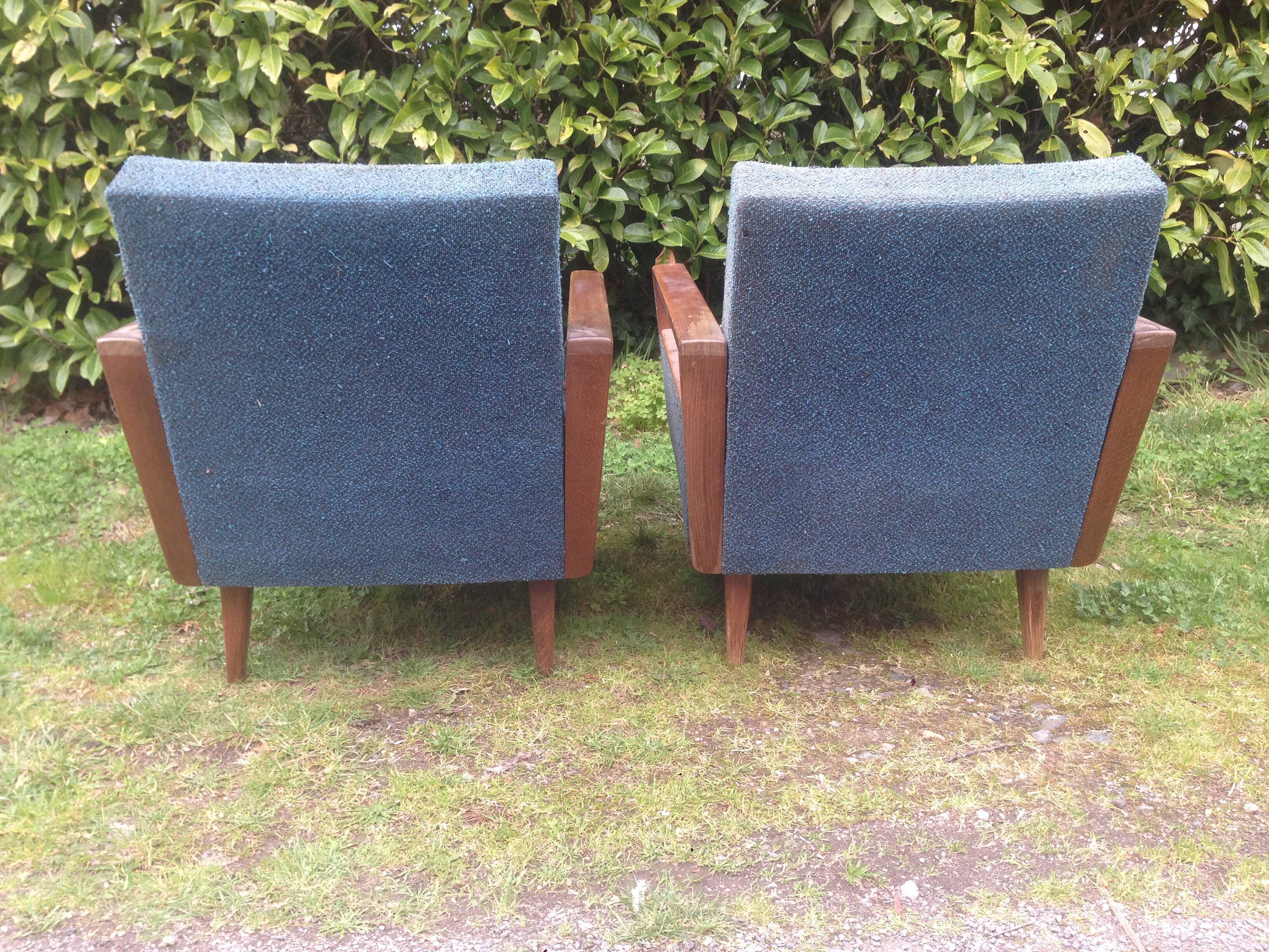 Cocktail chairs of Eastern country origin 60s