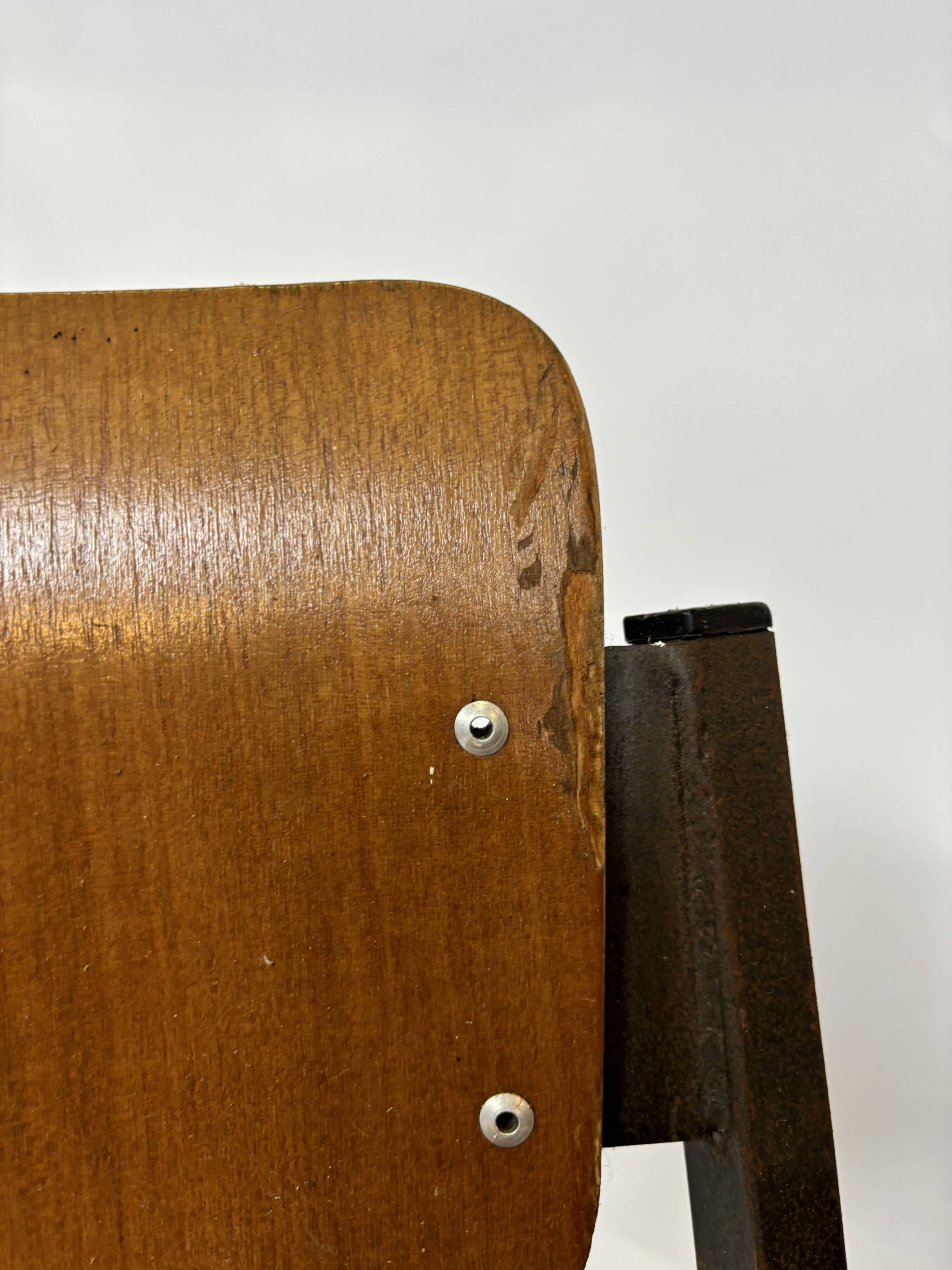 Set Of Four Compass Chairs 1960 Dutch Design School Chairs