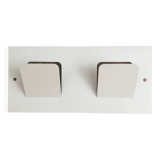 Coat hook with two hooks "Portemanto" small production