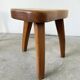 Pair of Henri Bataille oak stools