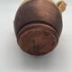 Varnished yellow terracotta confit pot