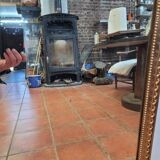 Miroir ancien en bois doré 66x91cm