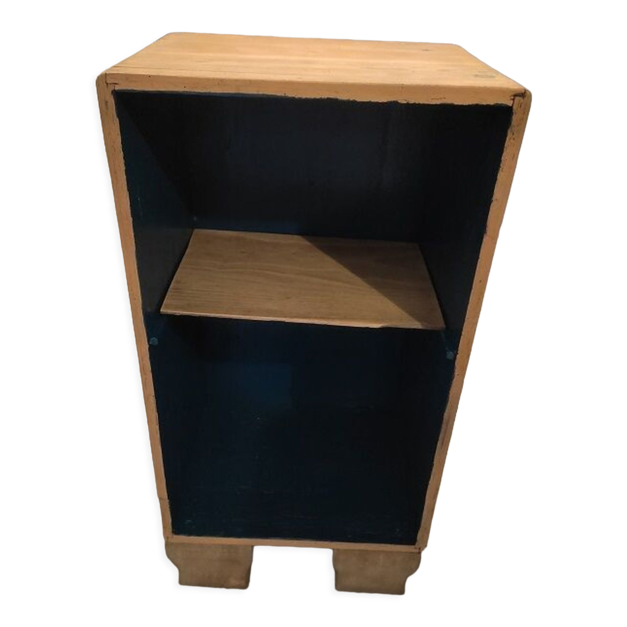 Storage cabinet solid wood aerogummed int intense blue dp 1222306