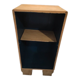 Meuble rangement bois massif aérogommé int bleu intense dp 1222306