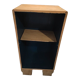 Storage cabinet solid wood aerogummed int intense blue dp 1222306