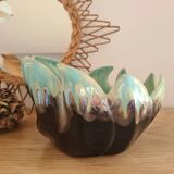 Flame ceramic planter