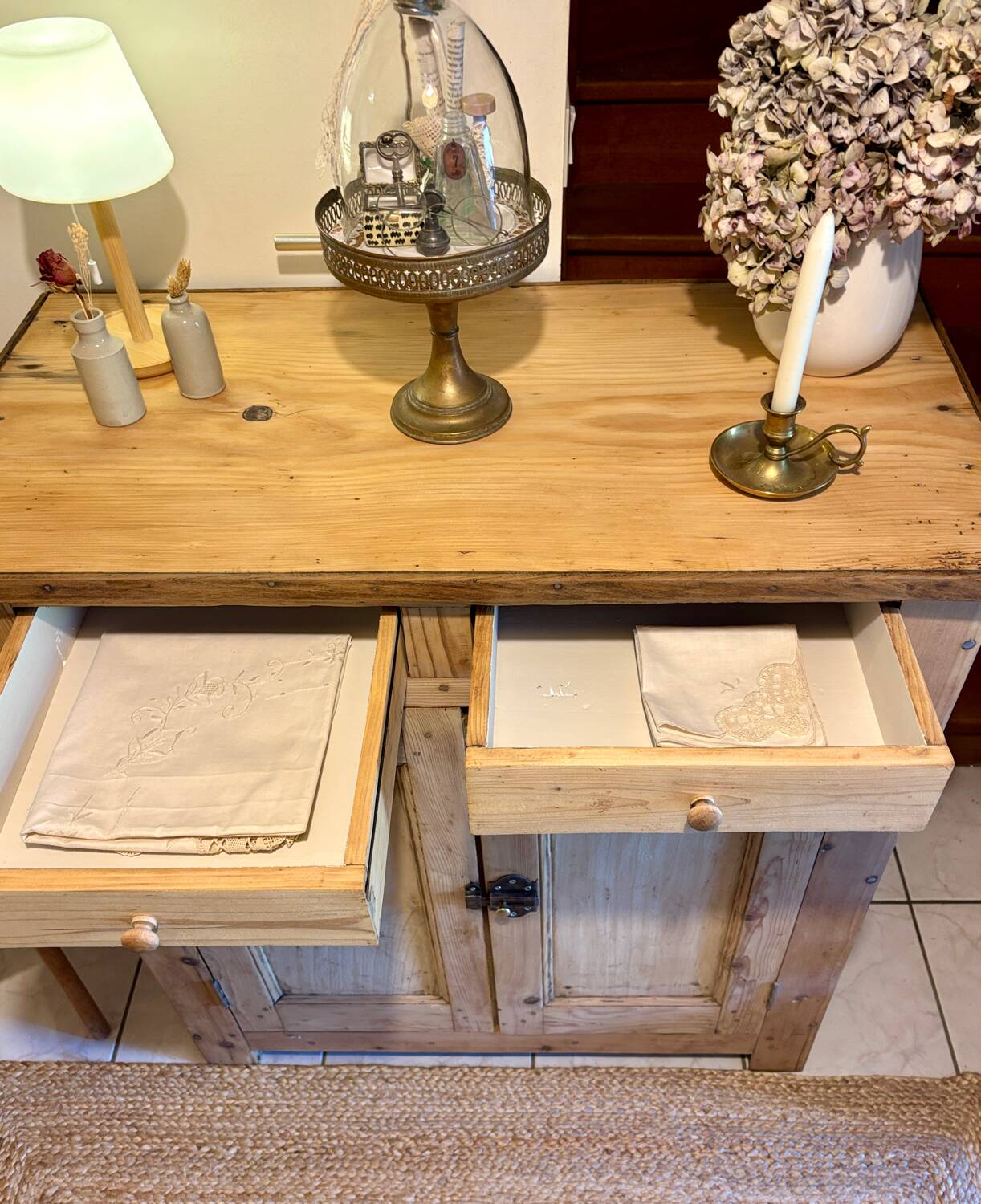 Buffet parisien bois brut