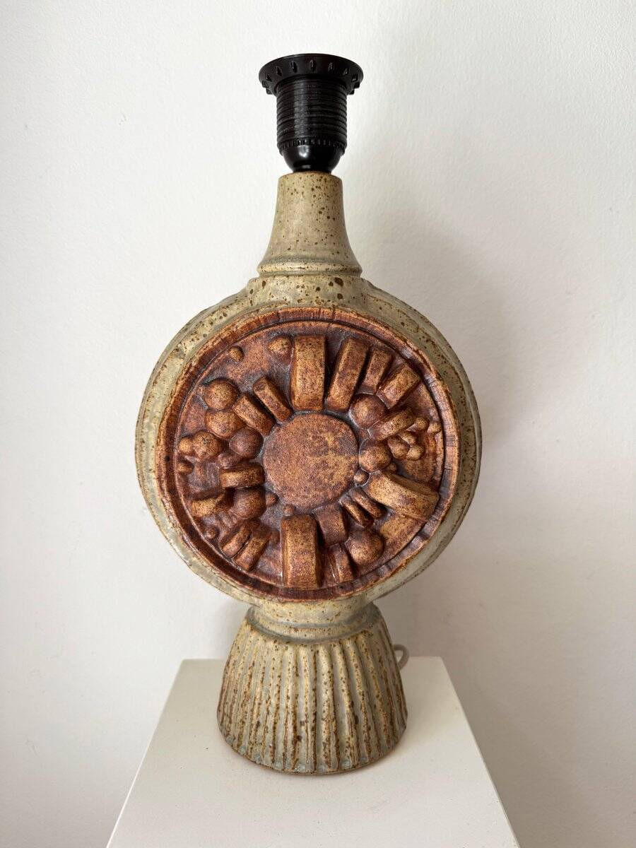 Table lamp by Bernard Rooke "The Wheel"