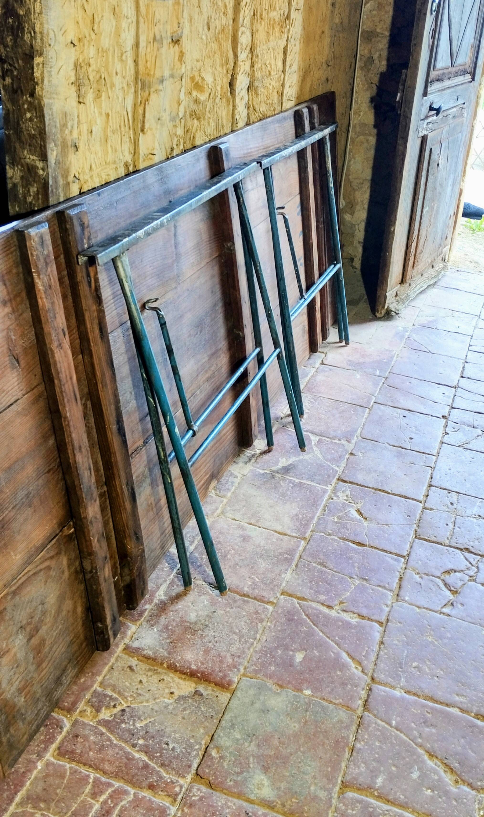 Industrial, workshop, folding table