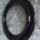 Napoleon III black oval frame