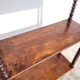 19th century shelf with walnut rosary