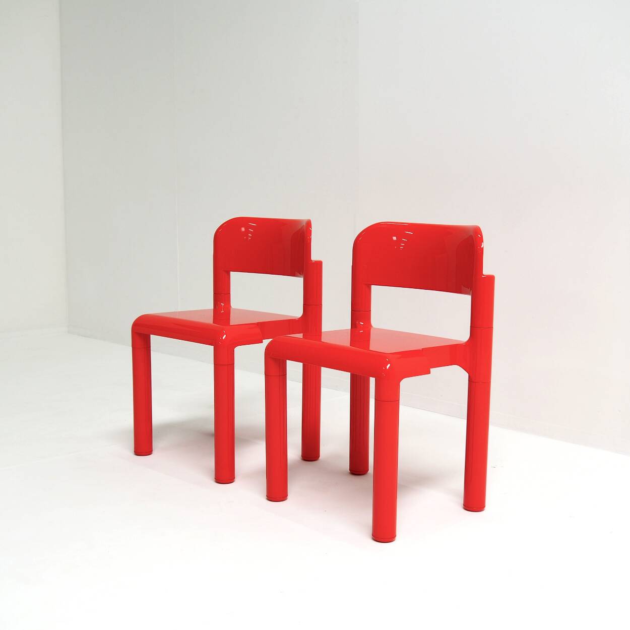Set of Chairs Designed by Eero Aarnio for UPO Furniture, Finland