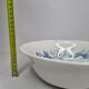 Earthenware vegetable with blue décor Gien Wedgwood