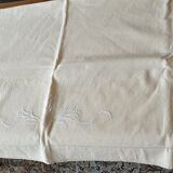Lot of 3 Old Bed Sheets - True Northern Canvas Early 20th Century - France NEUF