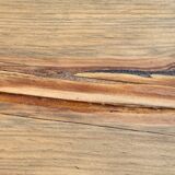 Table basse tripode pin massif brut 1960