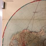 Map of the world map old northern hemisphere of airlines