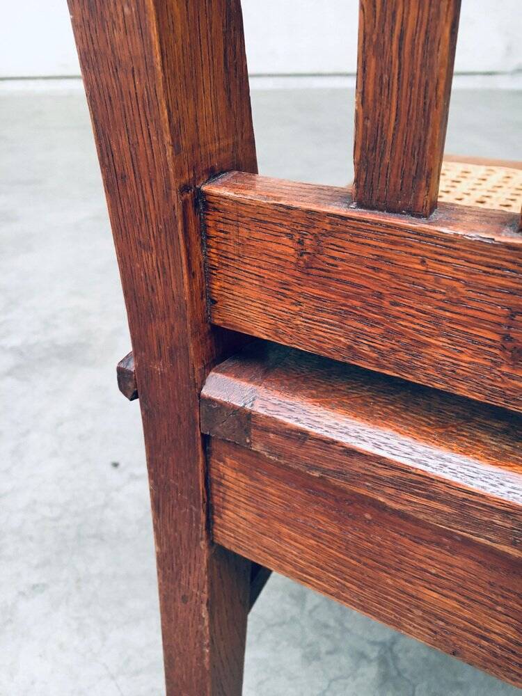 Early 20th Century Art Deco Dining Chair Set, 1920s, Set of 3