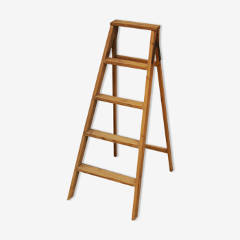 Vintage wooden stepladder