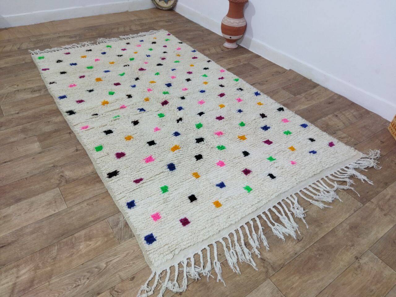 Handmade Moroccan Berber Rug 250 X 150 CM