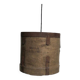 Wooden pendant light