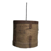 Wooden pendant light