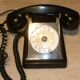 Black PTT phone 1958