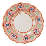 Assiette hibiscus